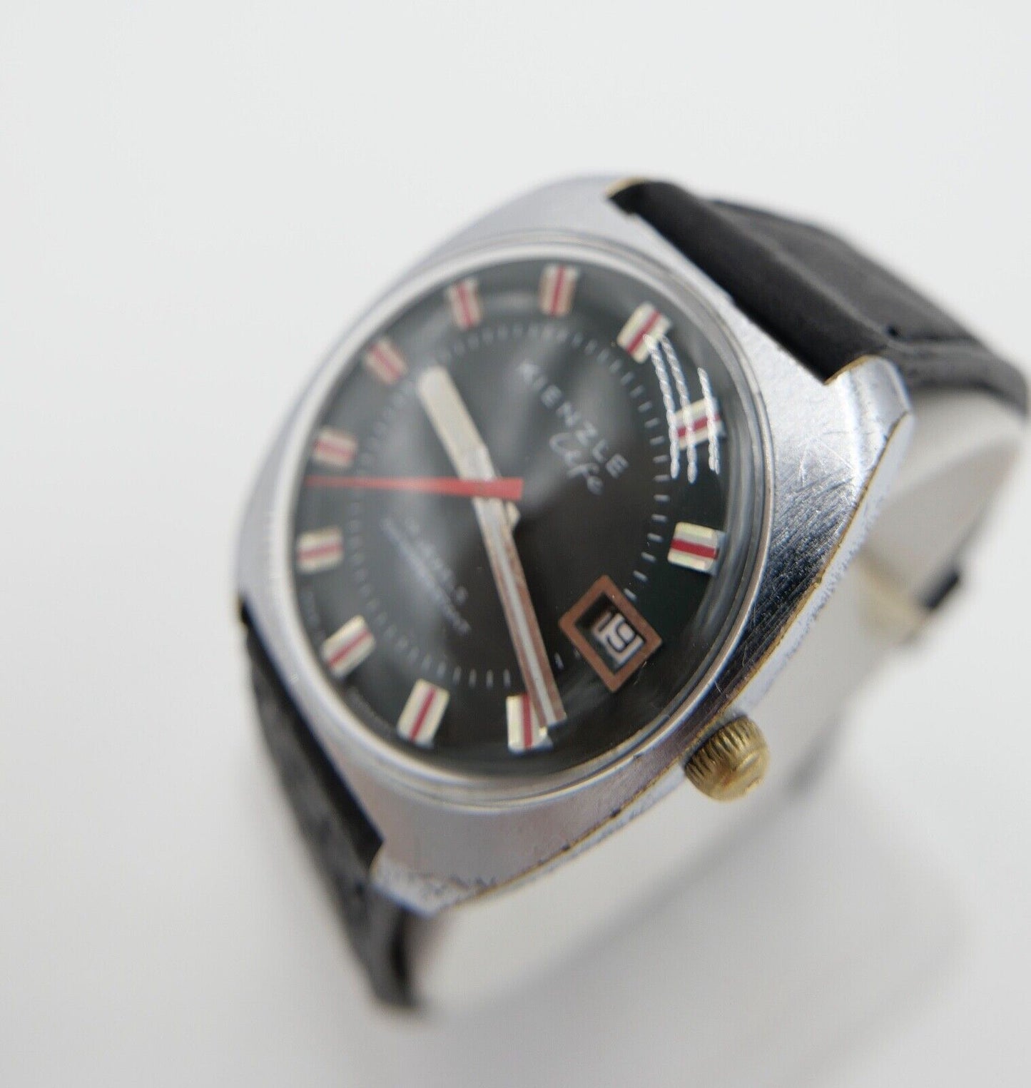 alte " KIENZLE LIFE " Armbanduhr Handaufzug Herren Cl. 21600 / 7425 INT - Antikhandel-Stuttgart