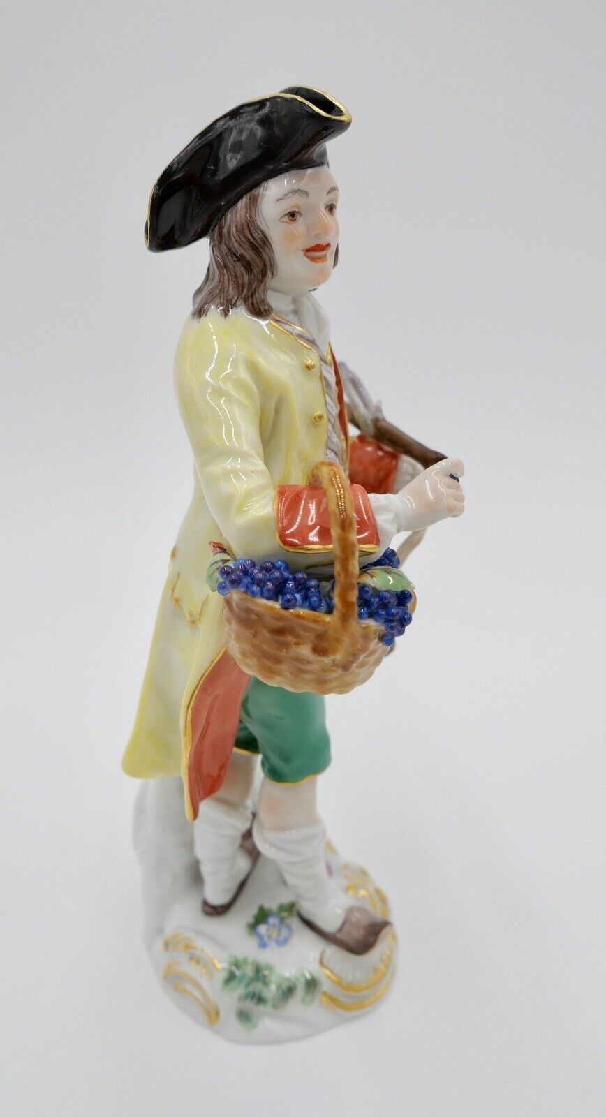 Meissen Figur 1. Wahl 14,5 cm Traubenhändler Pariser Ausrufer TOP 2173 60226 - Antikhandel-Stuttgart
