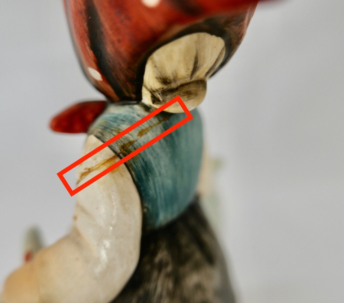 Orig Hummel Figur 175 " MARKT CHRISTEL " Goebel Porzellan 60-70 Mother's Darling - Antikhandel-Stuttgart