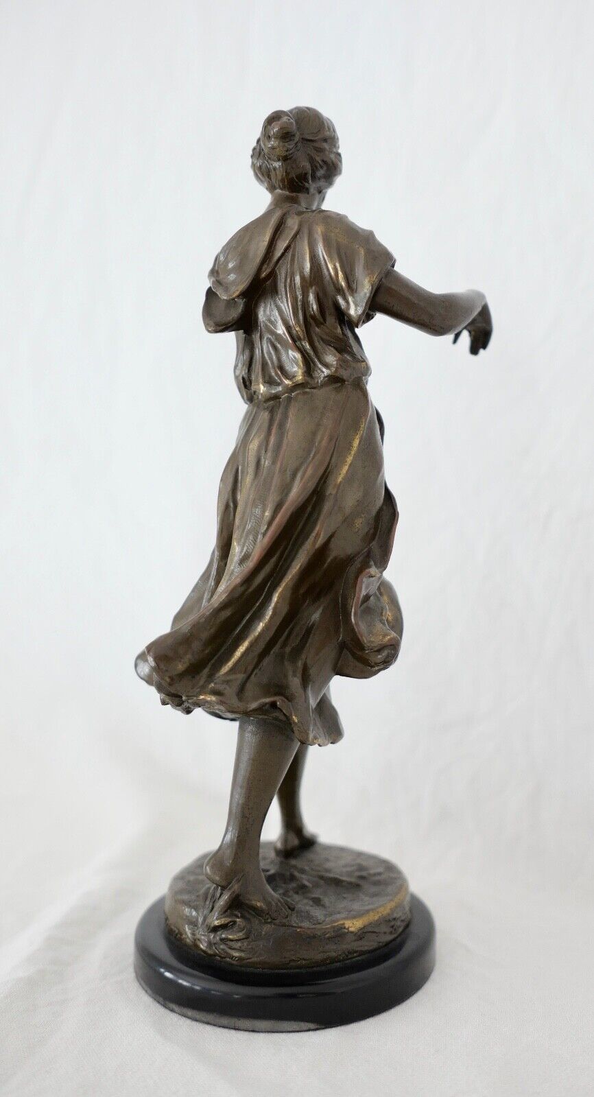 Jugendstil Bronze Figur Skulptur " M. Max Lindenberg " 25 cm um 1900 - Antikhandel-Stuttgart