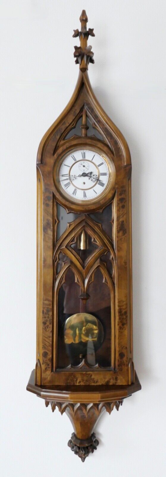 HeCo Wiener Regulator Stiller Regulator H. Endler & Co. 1865 bis 1870 Neogotik - Antikhandel-Stuttgart