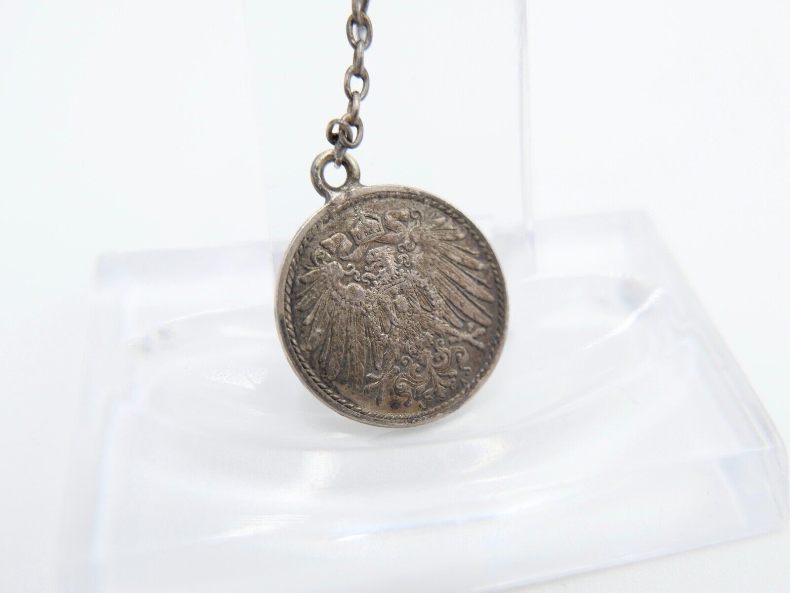 5 Pfennig Kaiserreich 1915 A ohne MZZ einseitig bedruckt Jäger J.12 Silber - Antikhandel-Stuttgart