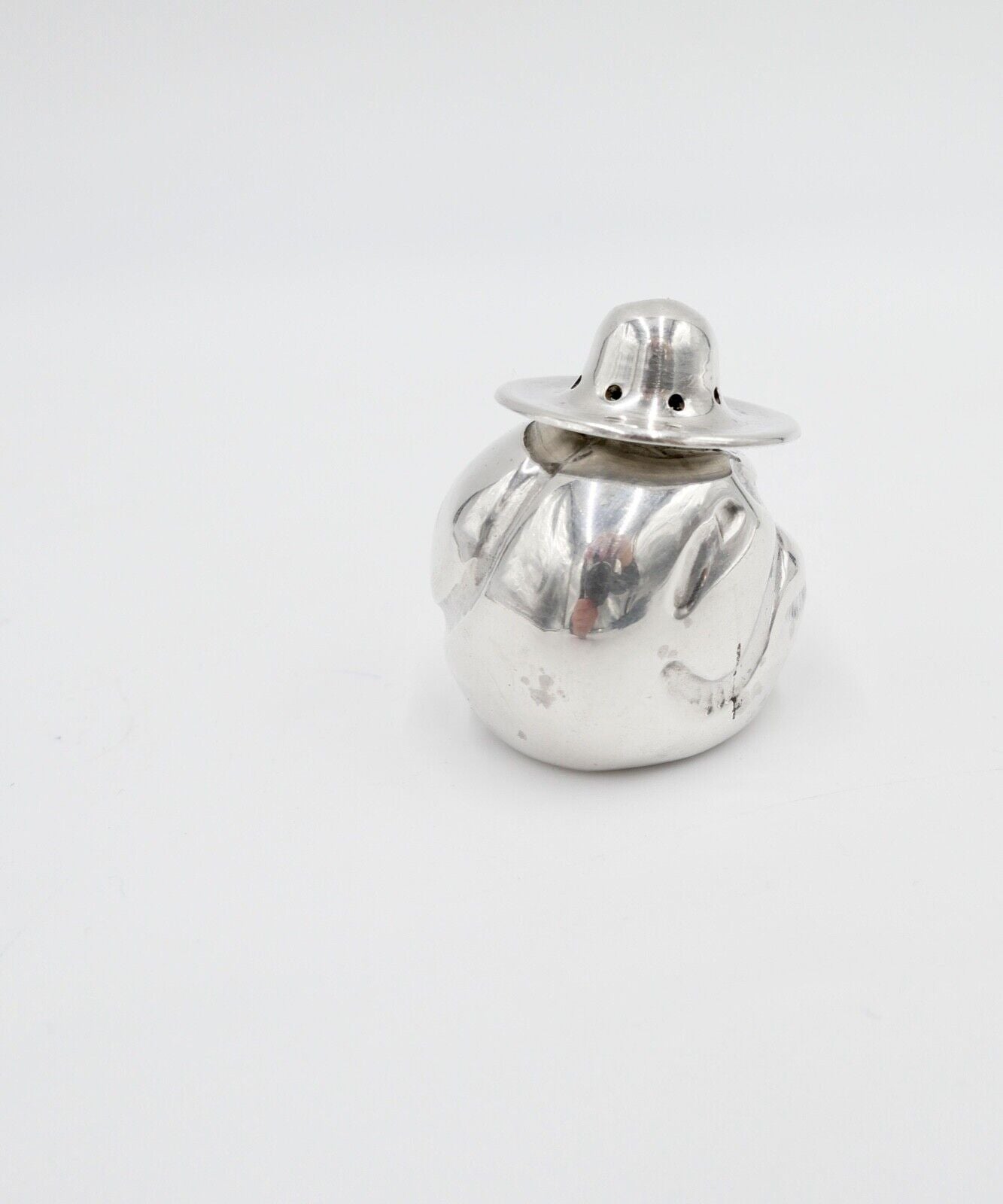 Mexico Silber Salz pfeffer Streuer Azteken - Antikhandel-Stuttgart