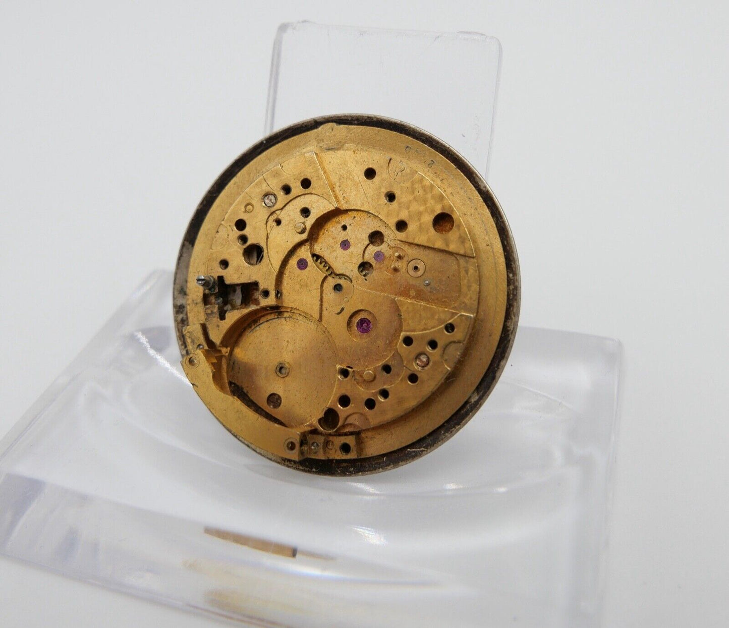 ERSATZTEIL EBEL Uhrwerk Platine Ziffernblatt Automatic defekt 1950-1960er Jahre - Antikhandel-Stuttgart