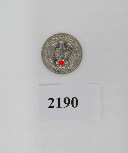 1939 G 50 Reichspfennig in VZ J. 365 - Antikhandel-Stuttgart