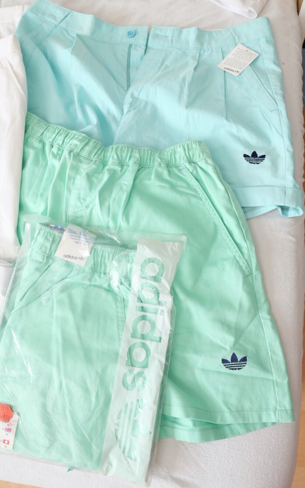 16x Vintage Adidas Tennis Hose Short Shorts Rock Damen 80er90er Jahre NEU Posten - Antikhandel-Stuttgart