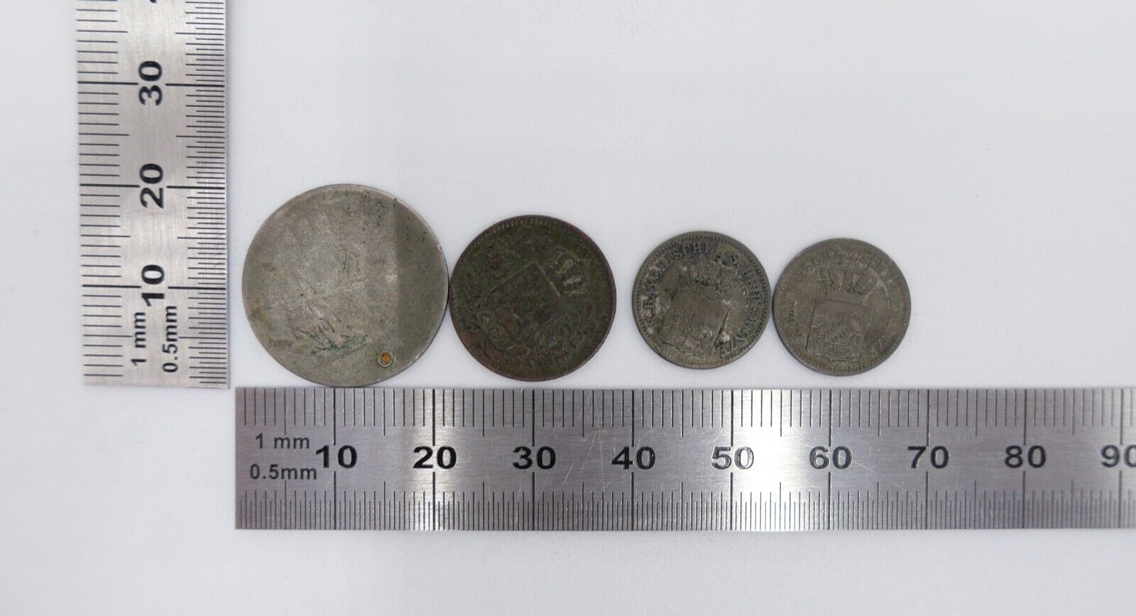 Konvolut LOT Bayer Groschen 1860 1862 1 Pfenning Kreuzer Bayer - Antikhandel-Stuttgart