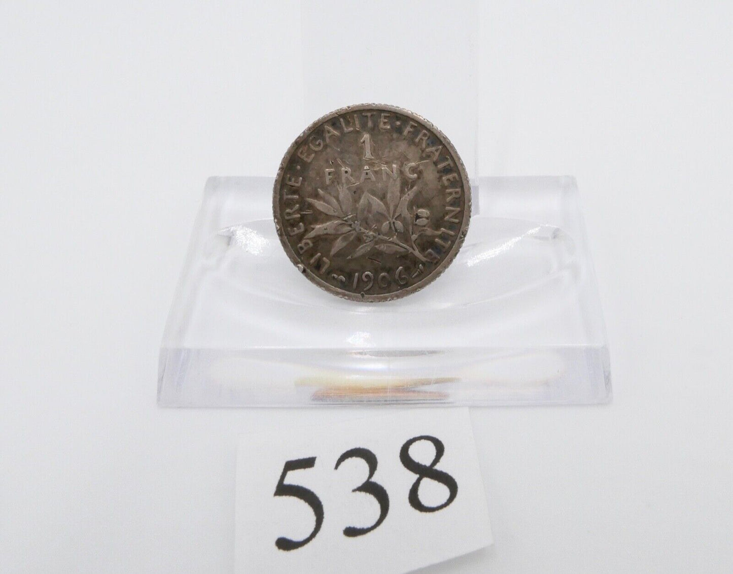 1 Franc 1906 Frankreich 4,9 gr Münze Semeuse Silber KM:844.1 - Antikhandel-Stuttgart