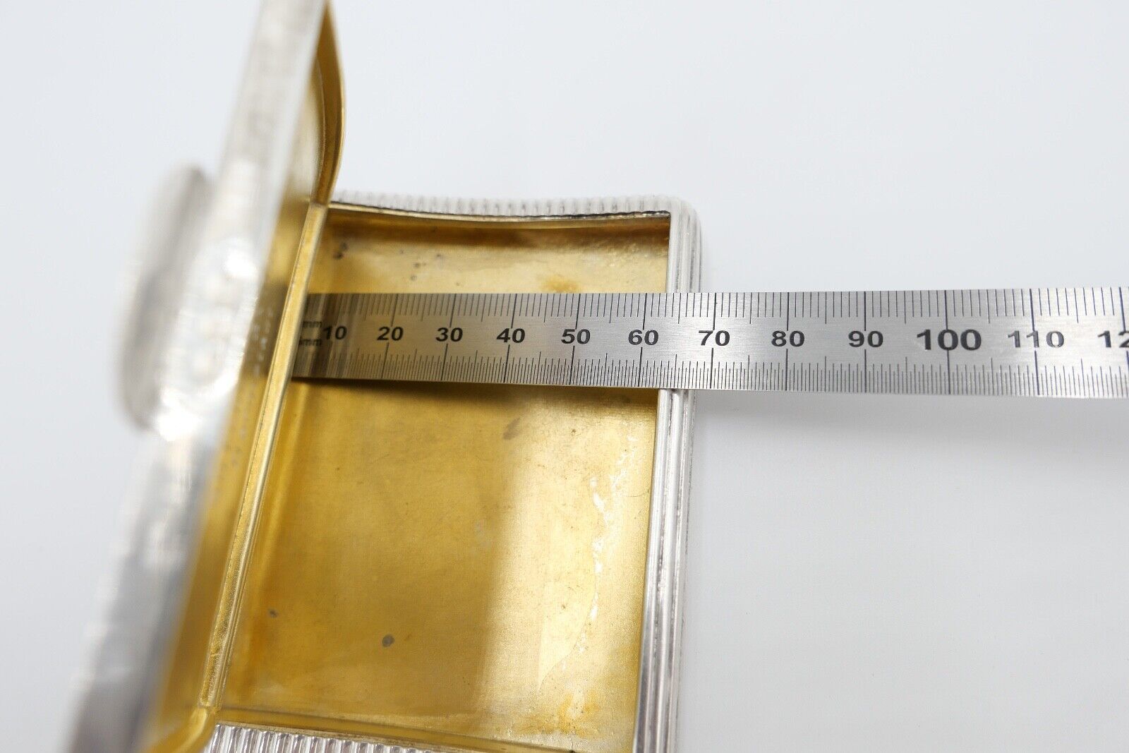 Louis Kuppenheim massiv Zigarettenetui Streichholzfach 800 Silber 140, 8 Gr - Antikhandel-Stuttgart