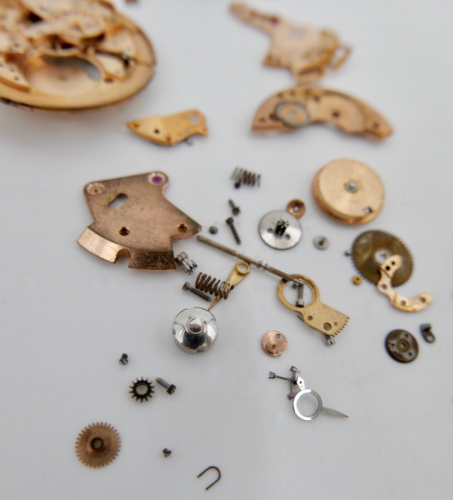 Omega Cal. 354 Automatic Uhrwerk ERSATZTEIL defekt 12,57 Gramm - Antikhandel-Stuttgart