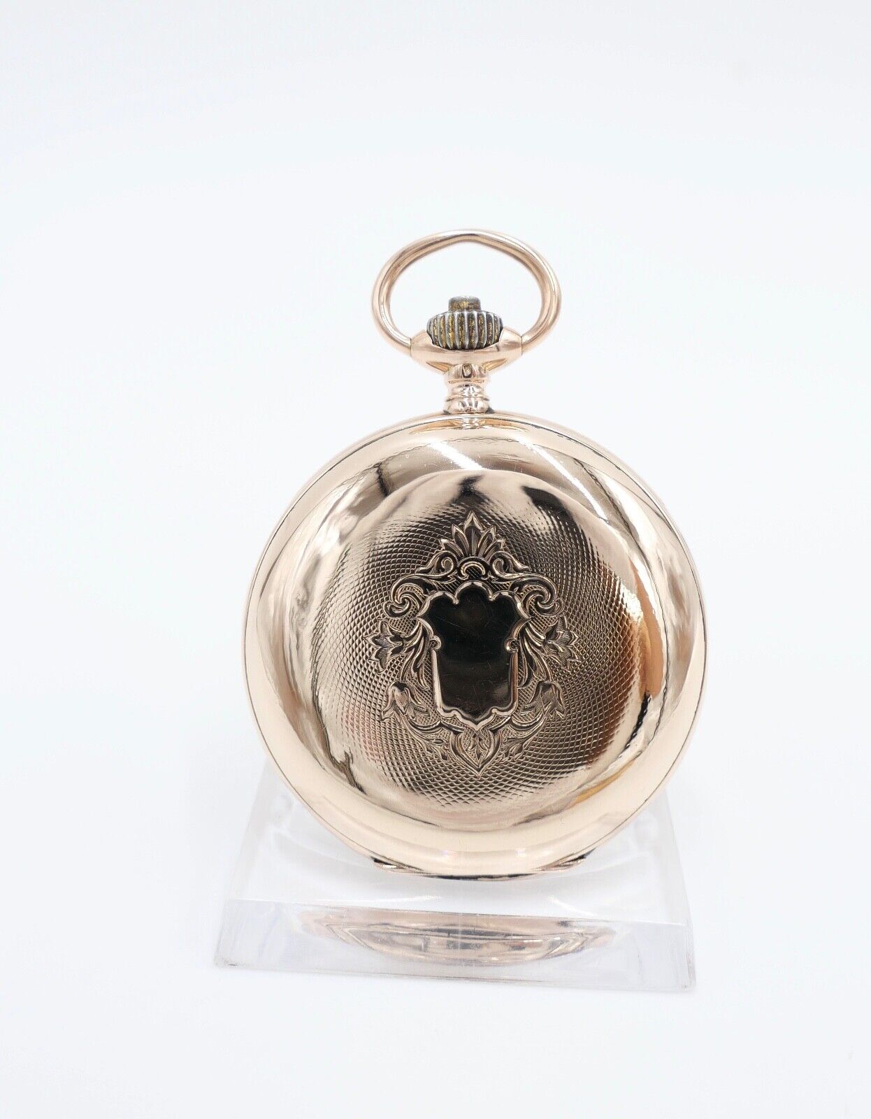 IWC Taschenuhr 585 / 14K GOLD 50mm 1894-1896 Savonette Cal. 53 - Antikhandel-Stuttgart