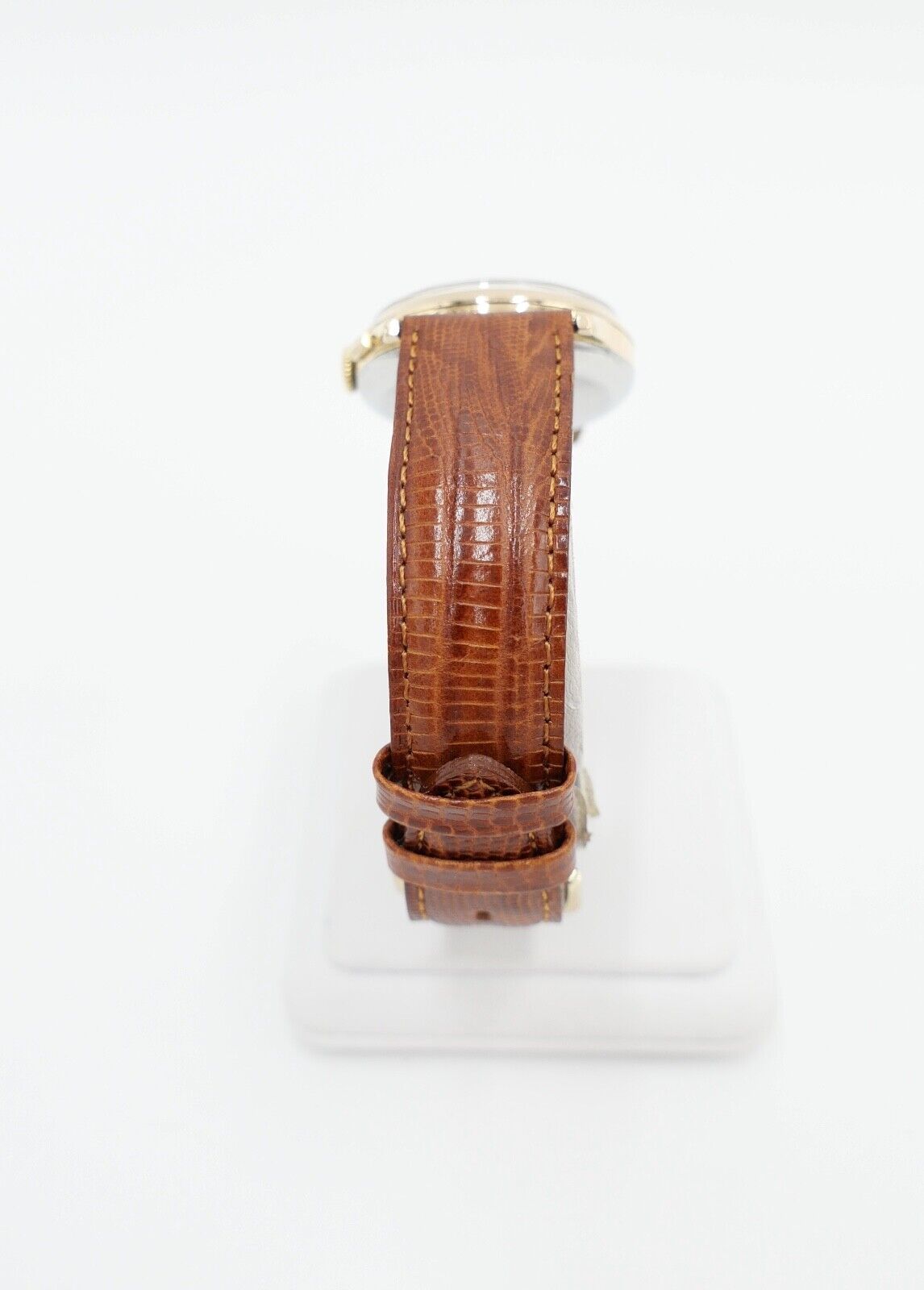 HEMA Chronograph Cal. Landeron 248 Herren Armbanduhr Handaufzug Ø 34mm neus Band - Antikhandel-Stuttgart