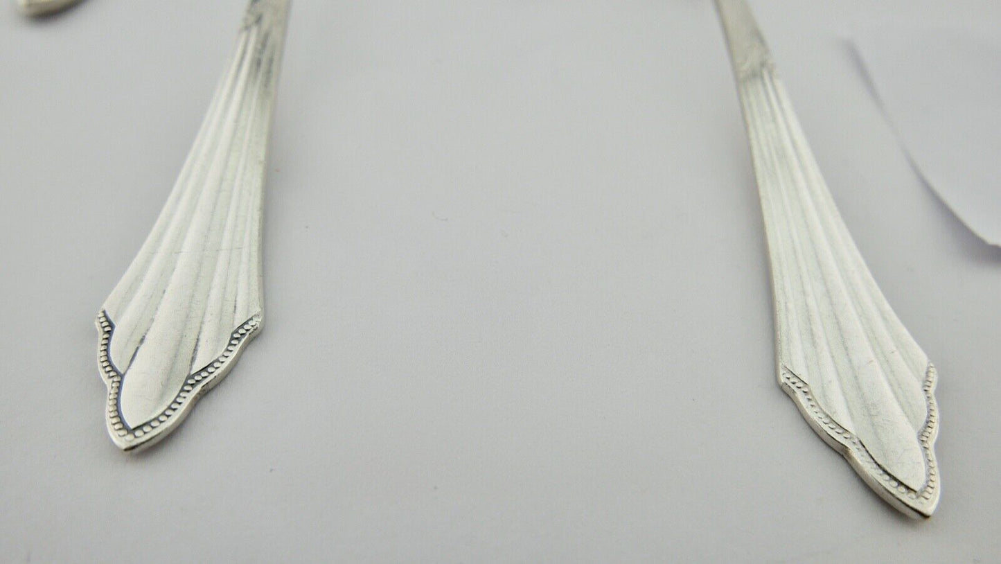 21 Tlg WMF 900 Fächermuster 90er cutlery Besteck Gabel Löffel Schöpfer Zange - Antikhandel-Stuttgart