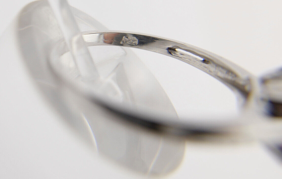 Alter Solitär Weißgold Ring 585 14K mit Brillant 0,61 Ct Gr.56 VVS - Antikhandel-Stuttgart