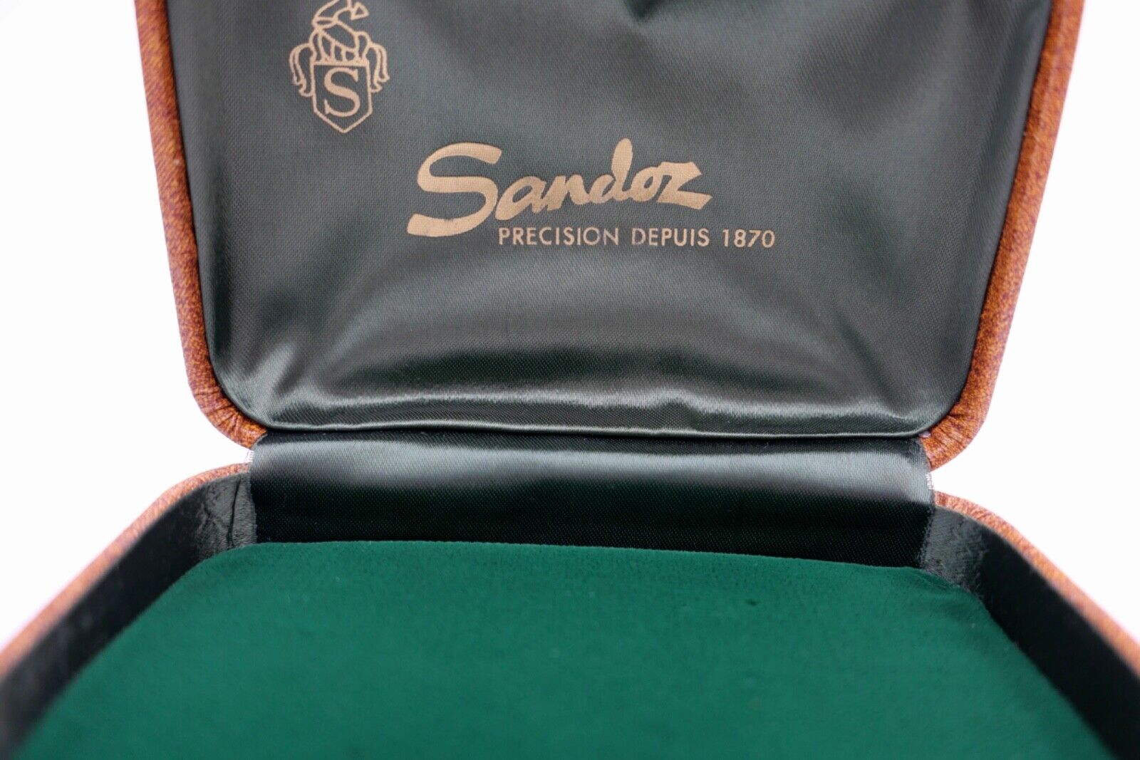 1960er Jahre SANDOZ PRECISION DEPUIS 1870 Uhren BOX ETUI Vintage - Antikhandel-Stuttgart