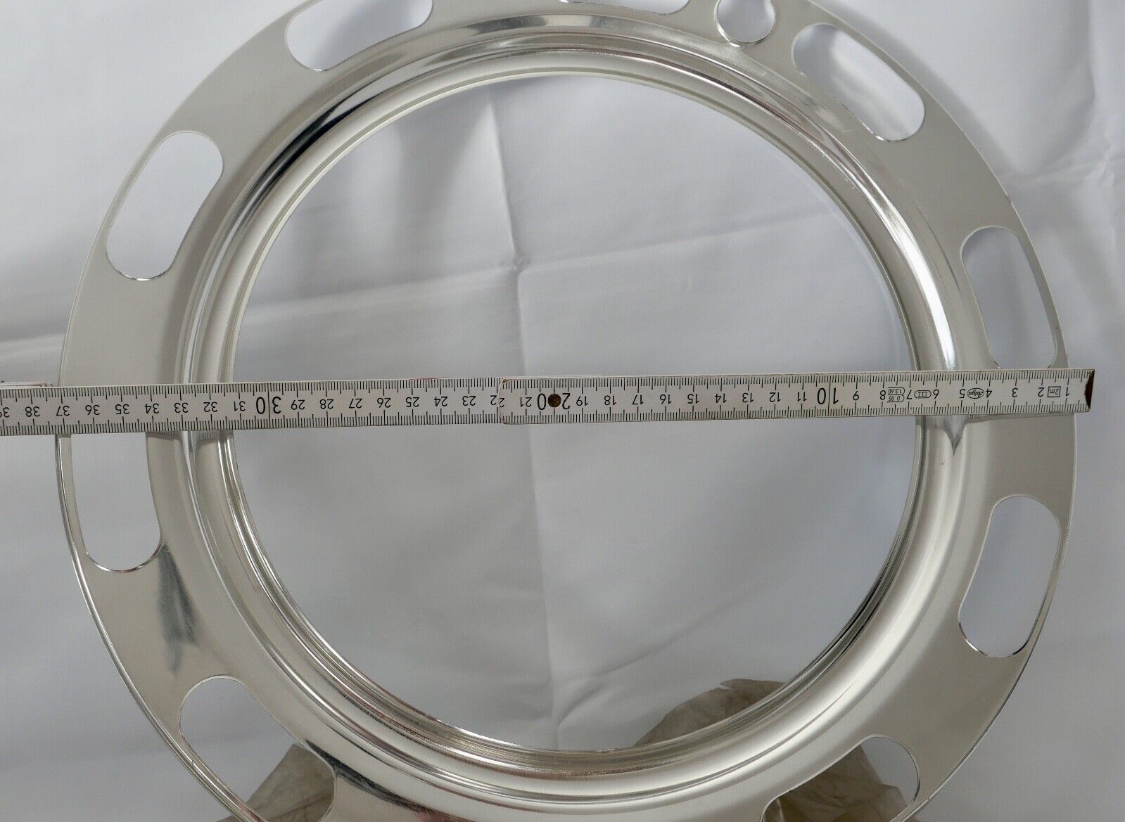 1 Satz DAF Blendenringe Radblenden NEU wheel covers Chrom Radkappen Aluminium - Antikhandel-Stuttgart