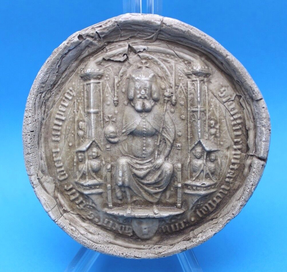 WETZLAR Stadtsiegel 1374 Historische Siegel Eitzen Historical seals - Antikhandel-Stuttgart