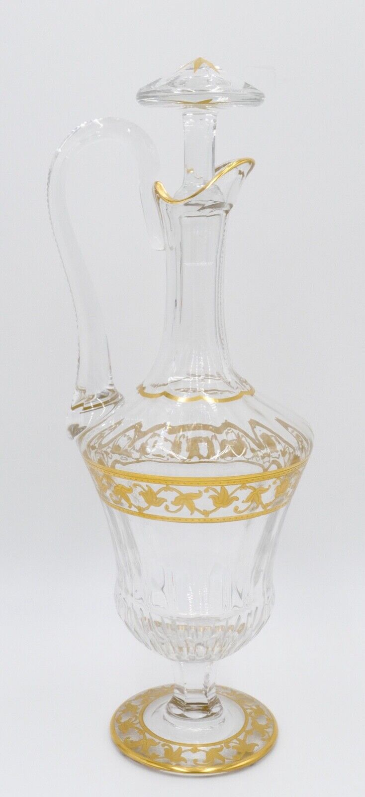 Original Saint Louis France Kristall CALLOT Karaffe Krug Weißwein Wasser - Antikhandel-Stuttgart