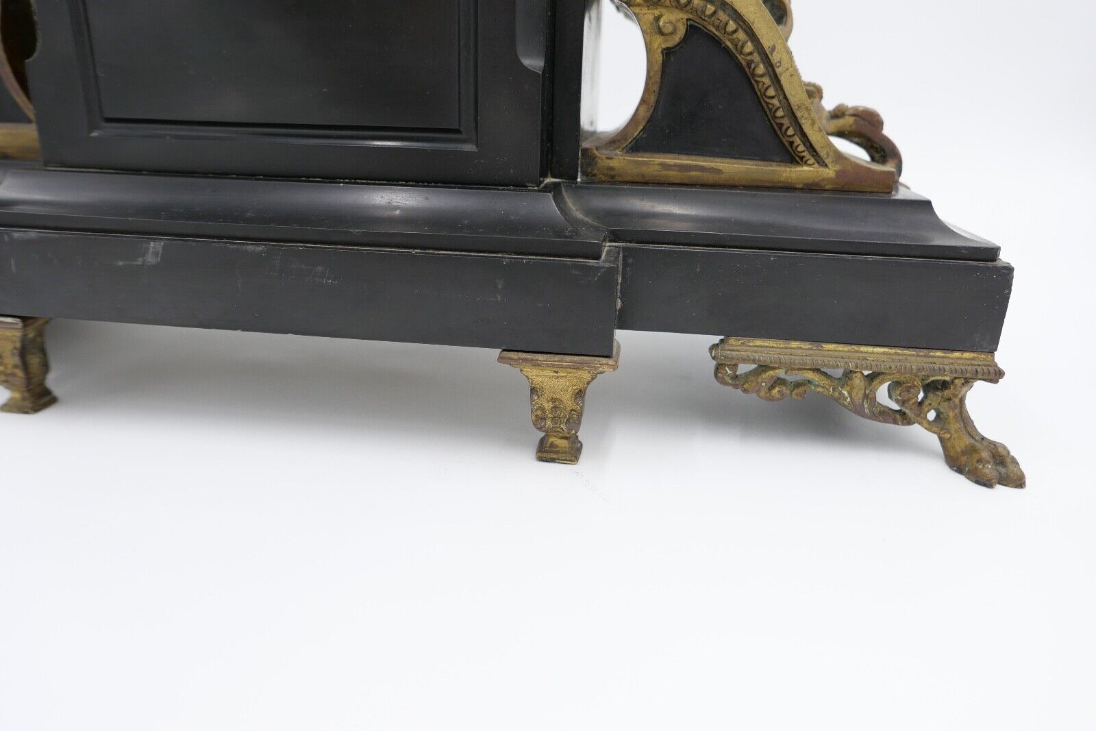 Antike XXL Schneeberger Pendule Kaminuhr um 1870 Historismus sehr schwer - Antikhandel-Stuttgart