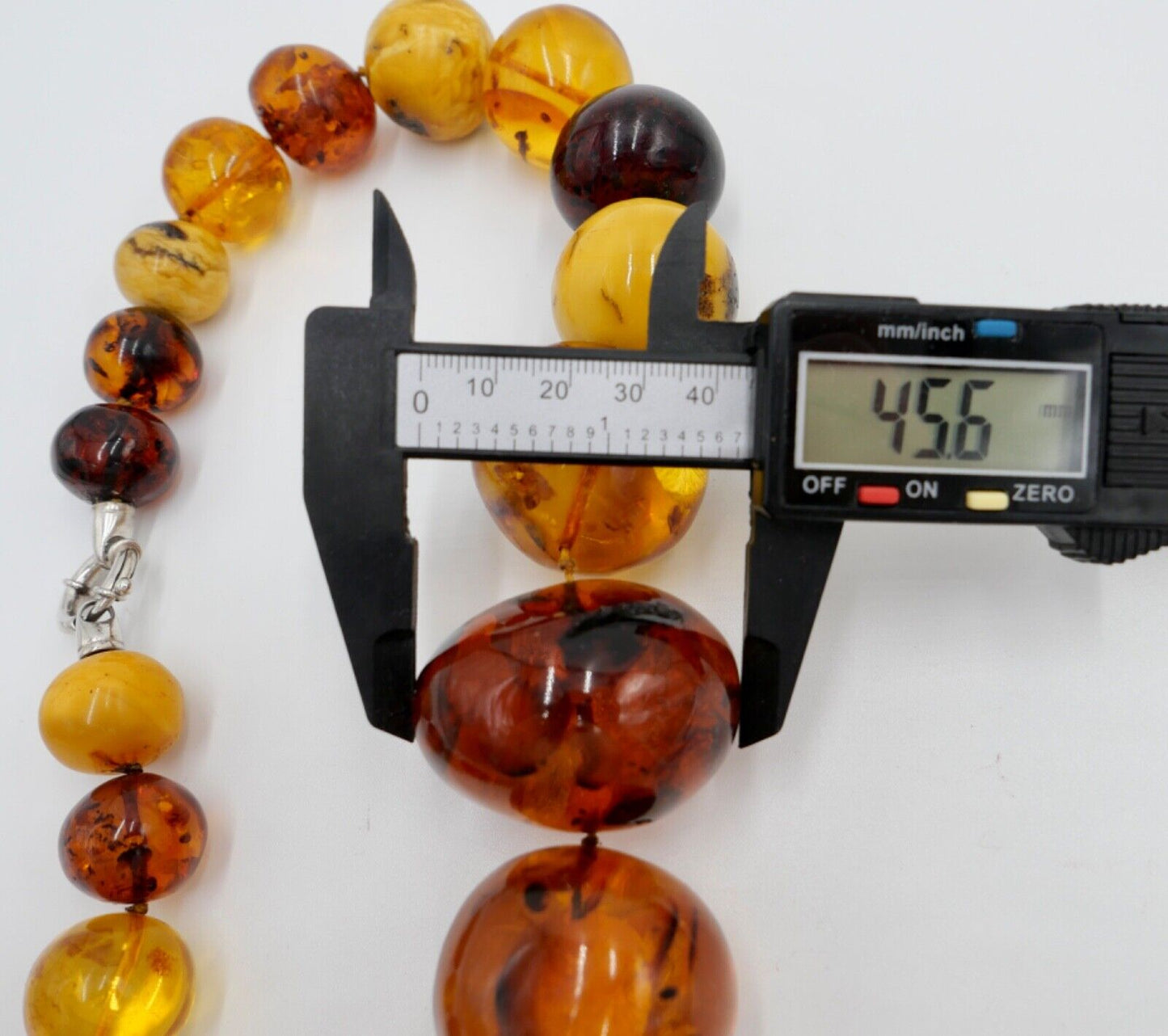 Bernstein butterscotch Vintage XXL Kette Halskette Collier 285 Gr. Amber - Antikhandel-Stuttgart
