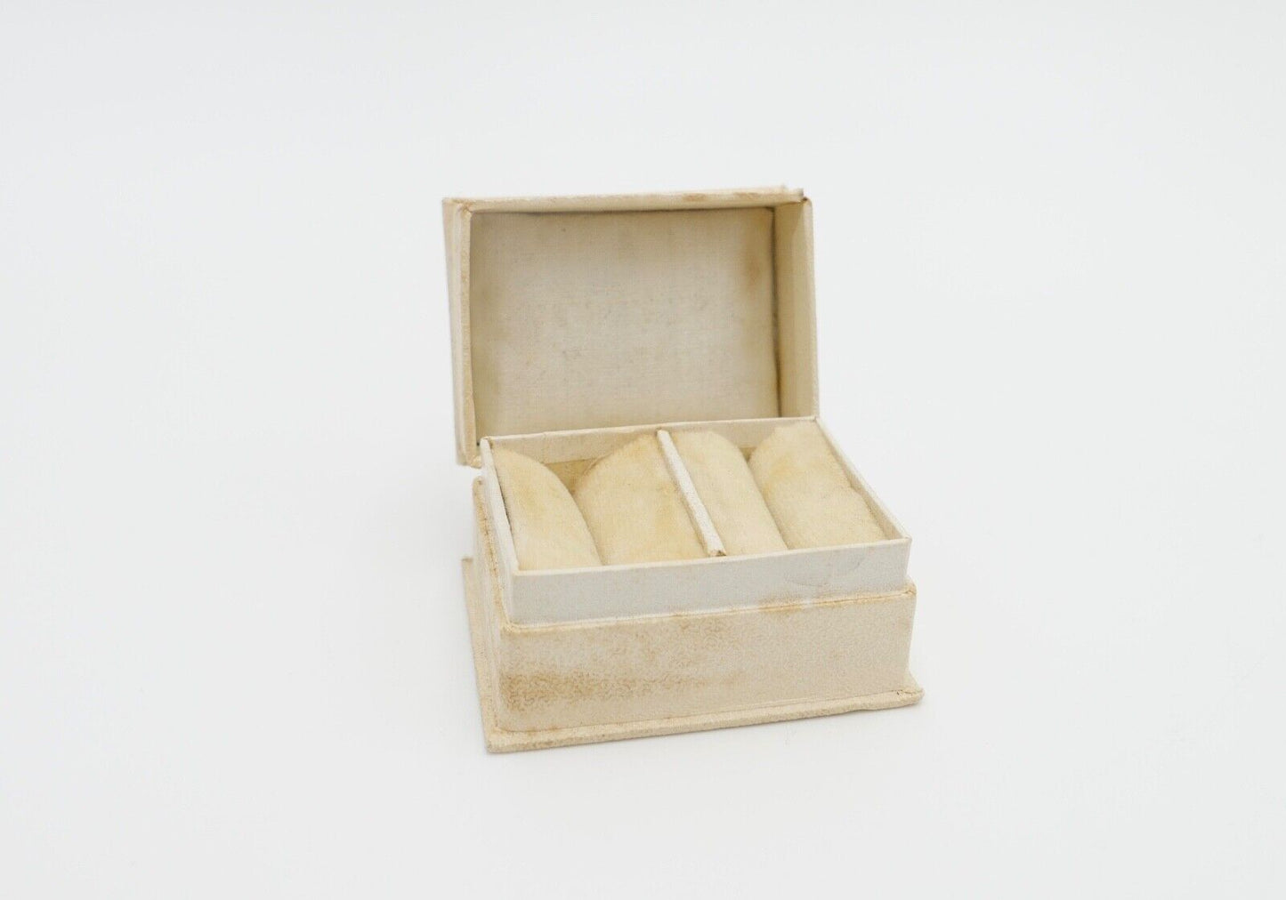 antikes Ringetui Doppeletui 5x3,5x3 cm Etui Box Aufbewahrung Schatulle - Antikhandel-Stuttgart