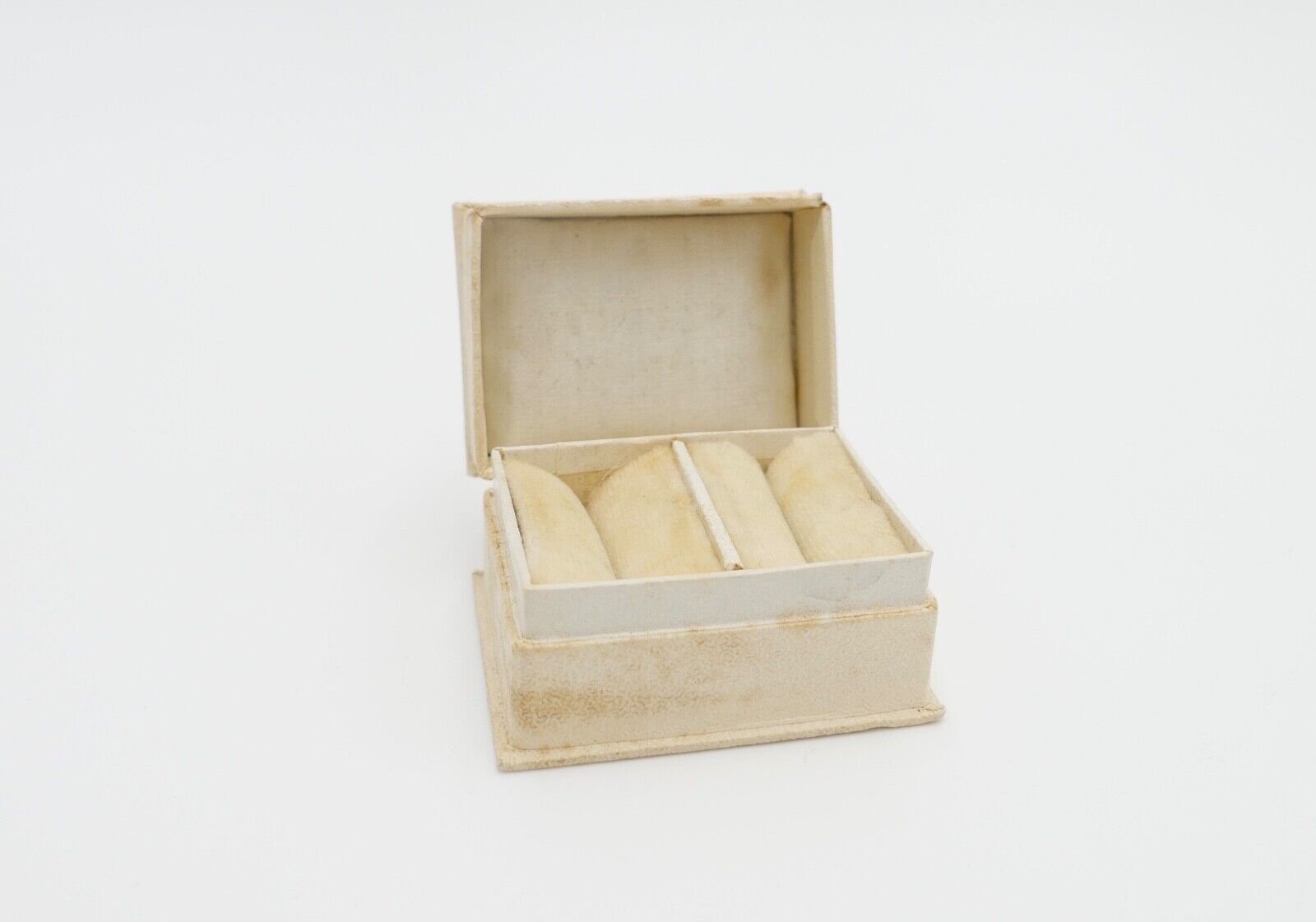 antikes Ringetui Doppeletui 5x3,5x3 cm Etui Box Aufbewahrung Schatulle - Antikhandel-Stuttgart