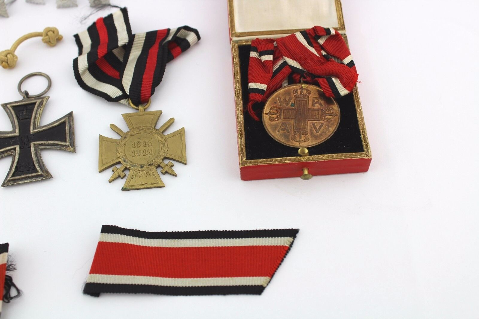 Konvolut Orden 1 2 WK WW Kreuz EK KO German BADGE MEDAL cross Frontkämpfer Rangs - Antikhandel-Stuttgart
