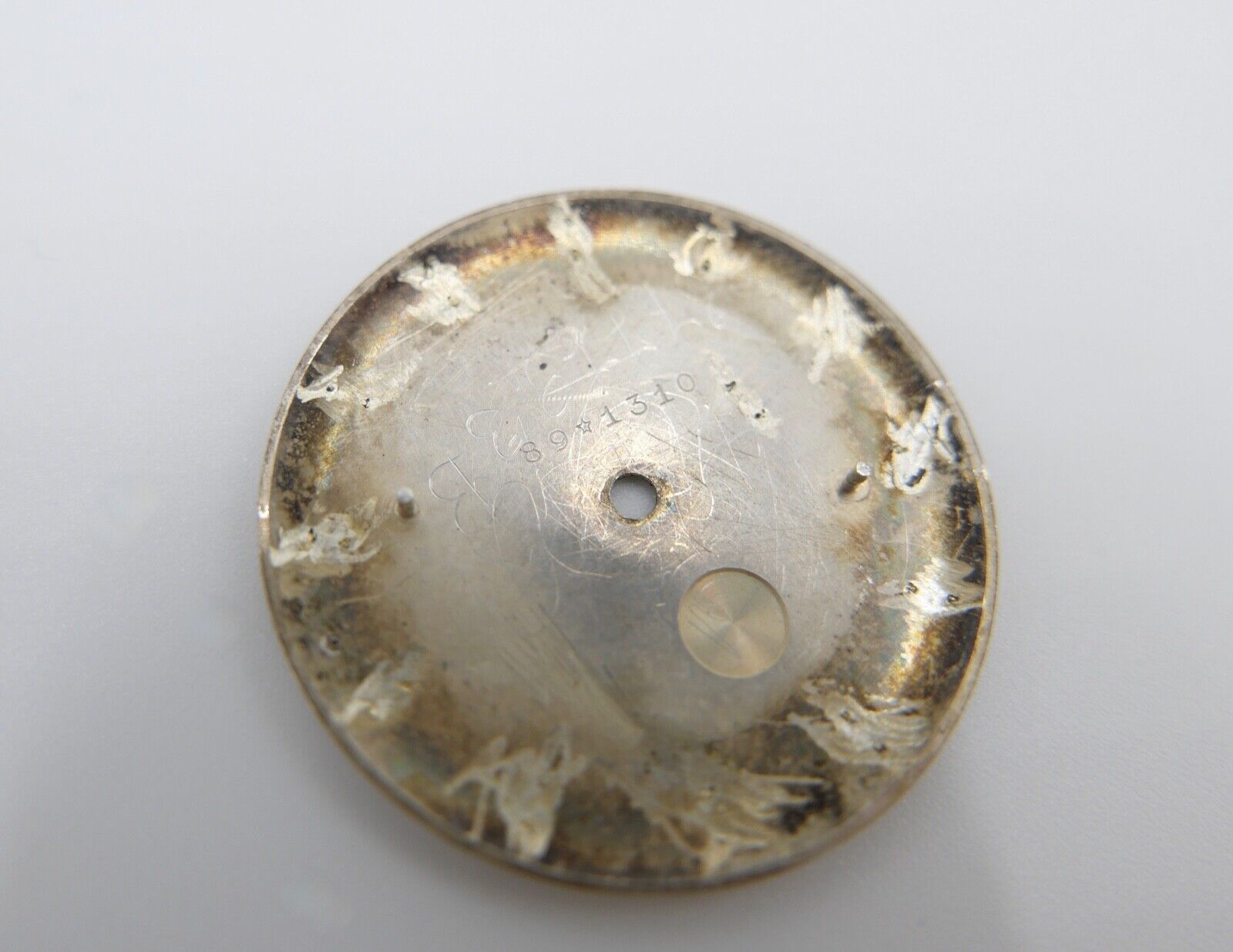 Omega Zifferblatt Ø 29mm von Cal. 354 Nummer 89 1310 - Antikhandel-Stuttgart