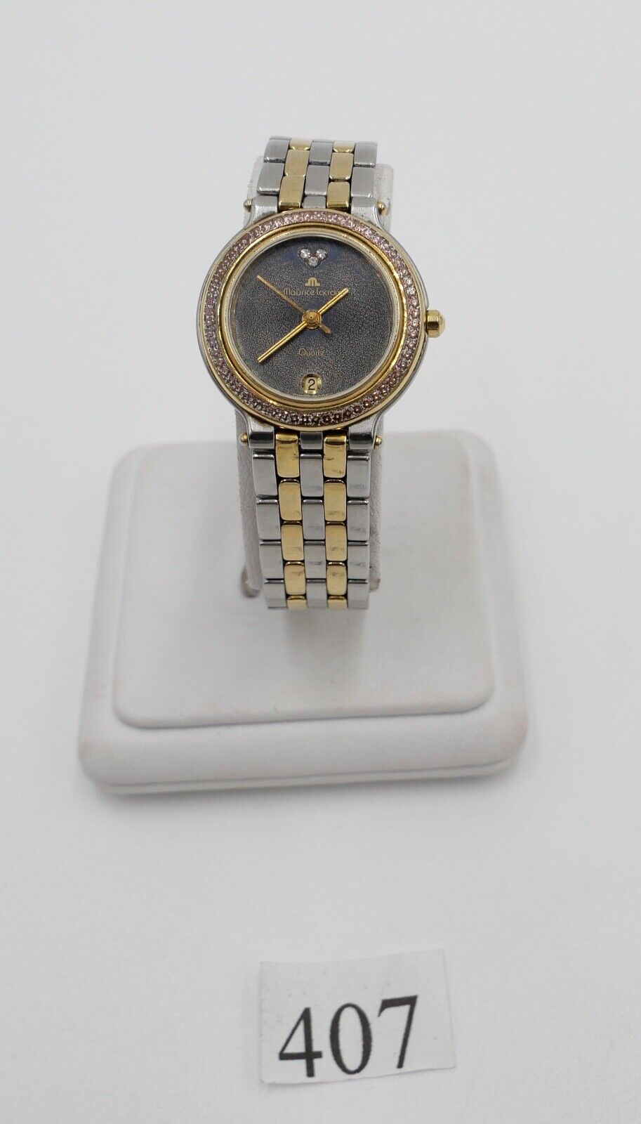 Maurice Lacroix - Les Classiques Diamonds Lady 75153 Damen Armbanduhr Bicolor - Antikhandel-Stuttgart