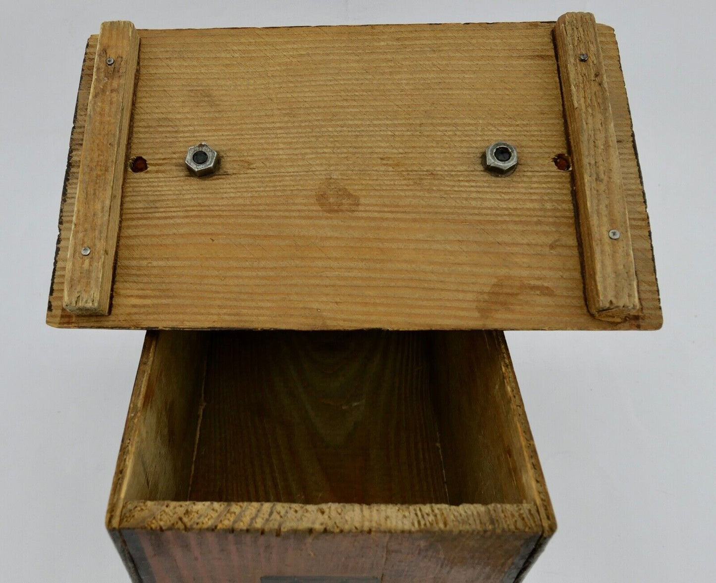 Antike um 1900 Holz Schatulle Box Münchner Kindl 18x11 cm Bayern München - Antikhandel-Stuttgart