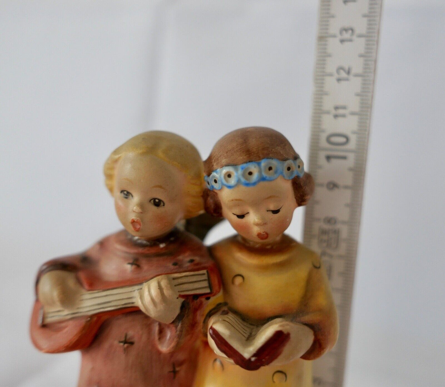 Orig Hummel Figur 144 " Singende Engel " Goebel Porzellan ANGELIC SONG 50-60er - Antikhandel-Stuttgart