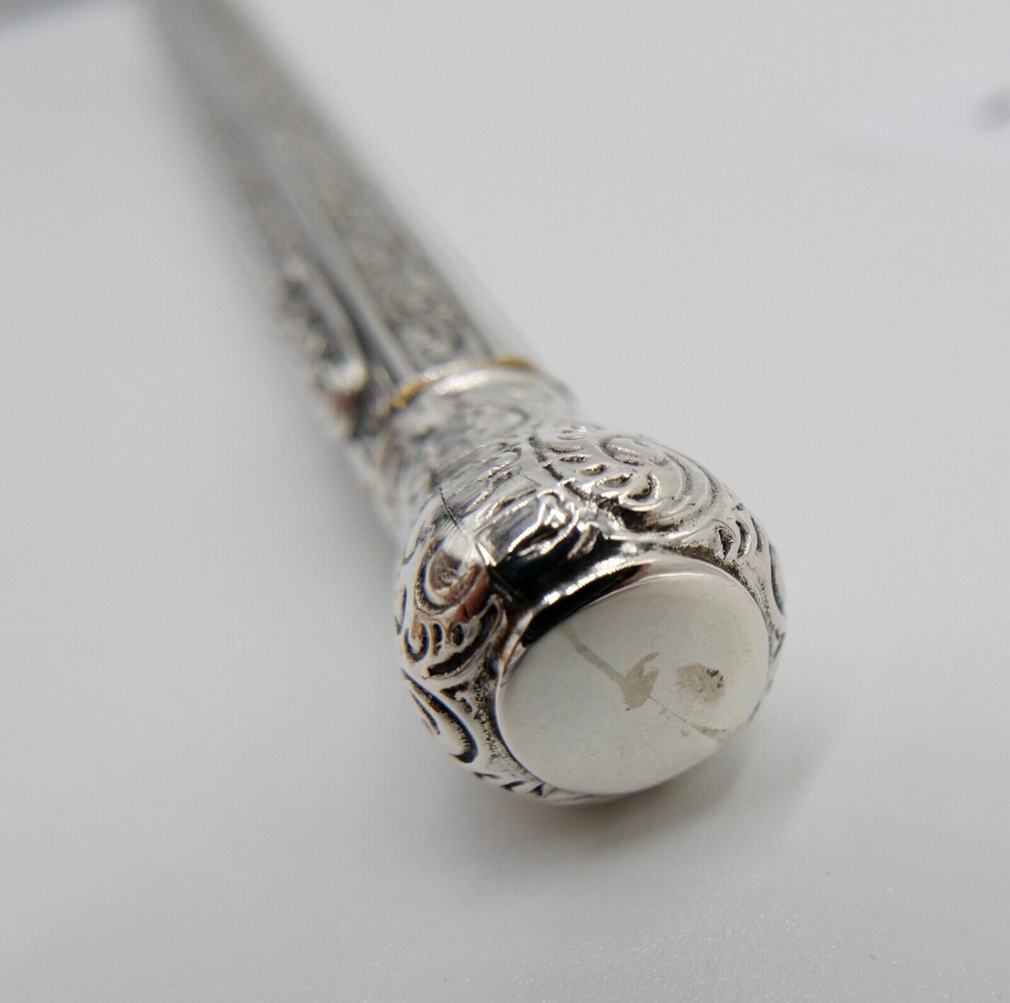 Jugendstil Bleistift Silber 800 / 900 Floral - Antikhandel-Stuttgart