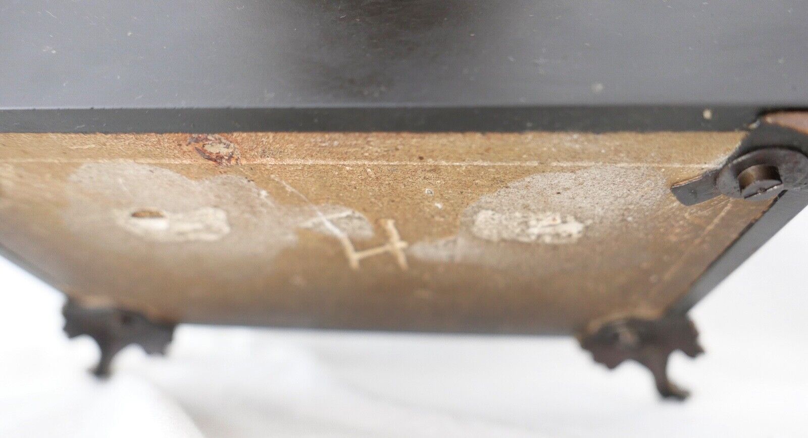 Antike Pendule Stockuhr Kaminuhr Regule Frankreich HORLOGERIE DE PARIS HB - Antikhandel-Stuttgart