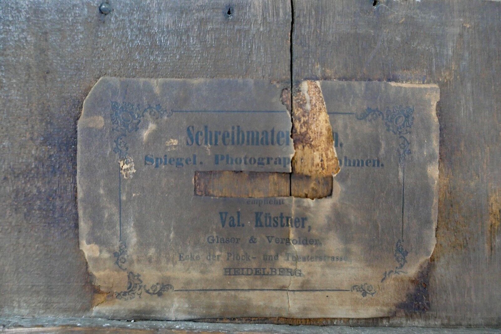 antiker großer Spiegel Anfang Mitte 19. Jhd im Louis XV Stil - Antikhandel-Stuttgart