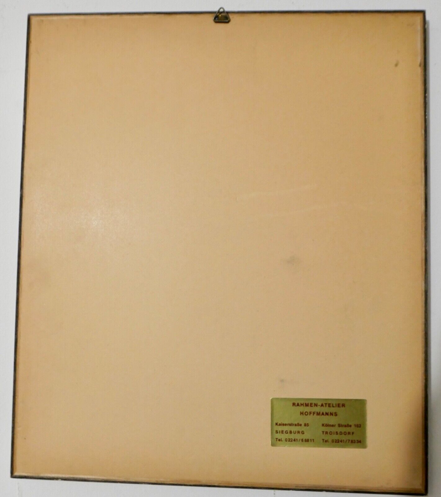 Aquarell signiert BACHMANN 1946 38x33 cm Bild Rahmen DORF - Antikhandel-Stuttgart