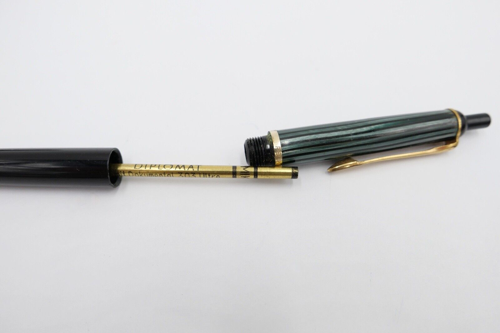 Set PELIKAN Kugelschreiber Kolbenfüller Füller Füllfederhalter Feder OM EF - Antikhandel-Stuttgart