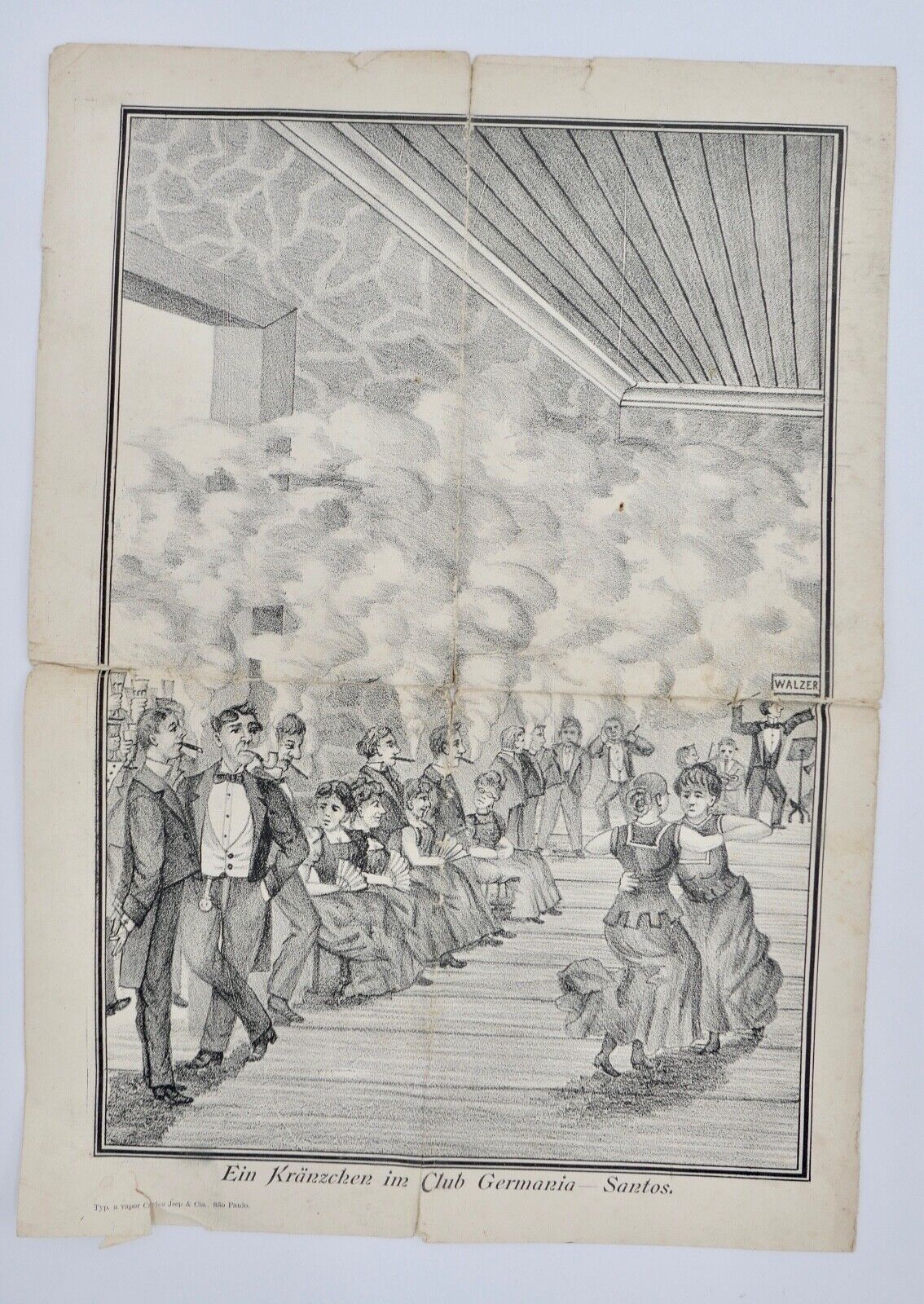 1897 Kladderadatsch Humoristisch-satirisches Wochenblatt 1. Jahrgang Nr. 1 - Antikhandel-Stuttgart