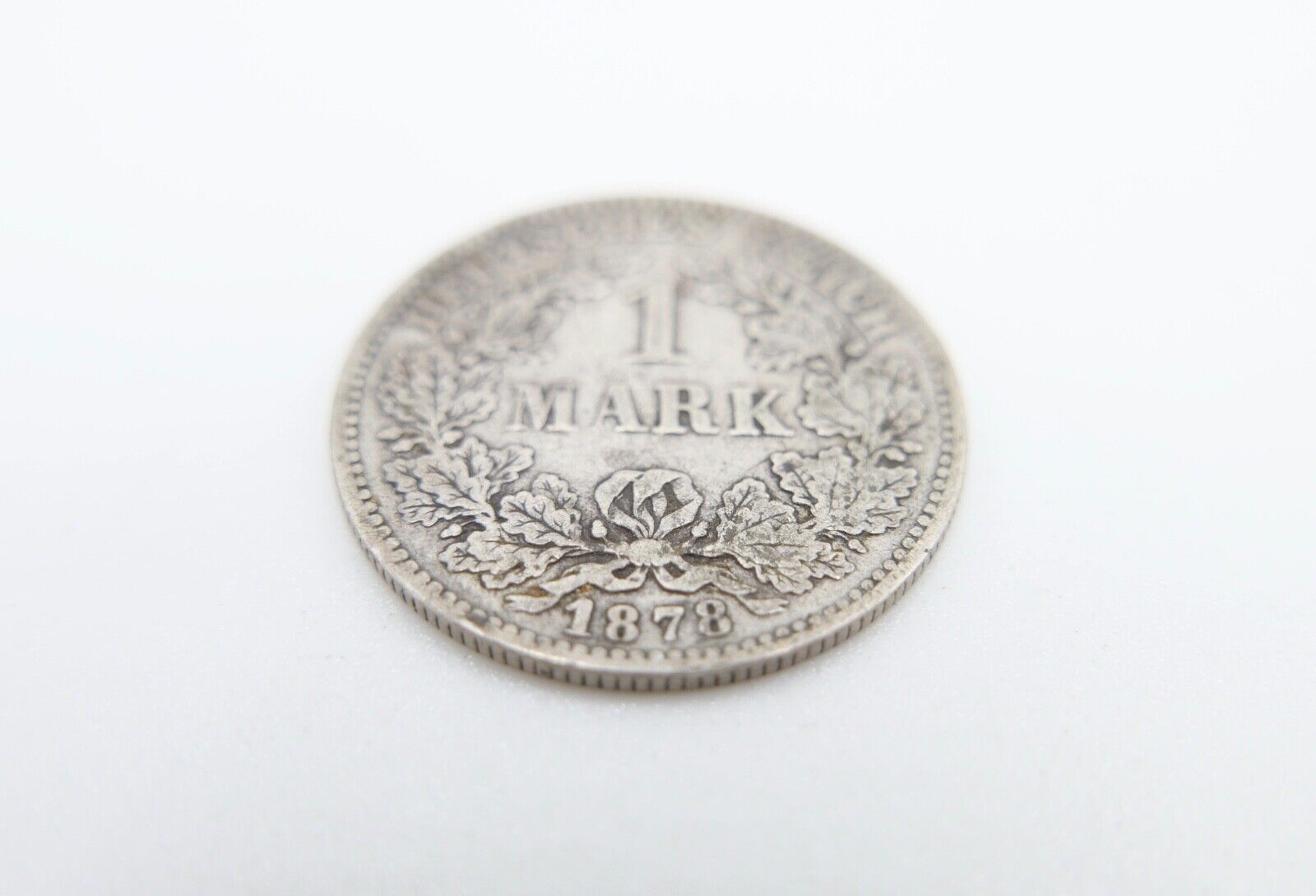 1 Mark Deutsches Reich 1878 F Jäger J.9 ss-vz sehr schön - vorzüglich Silber - Antikhandel-Stuttgart