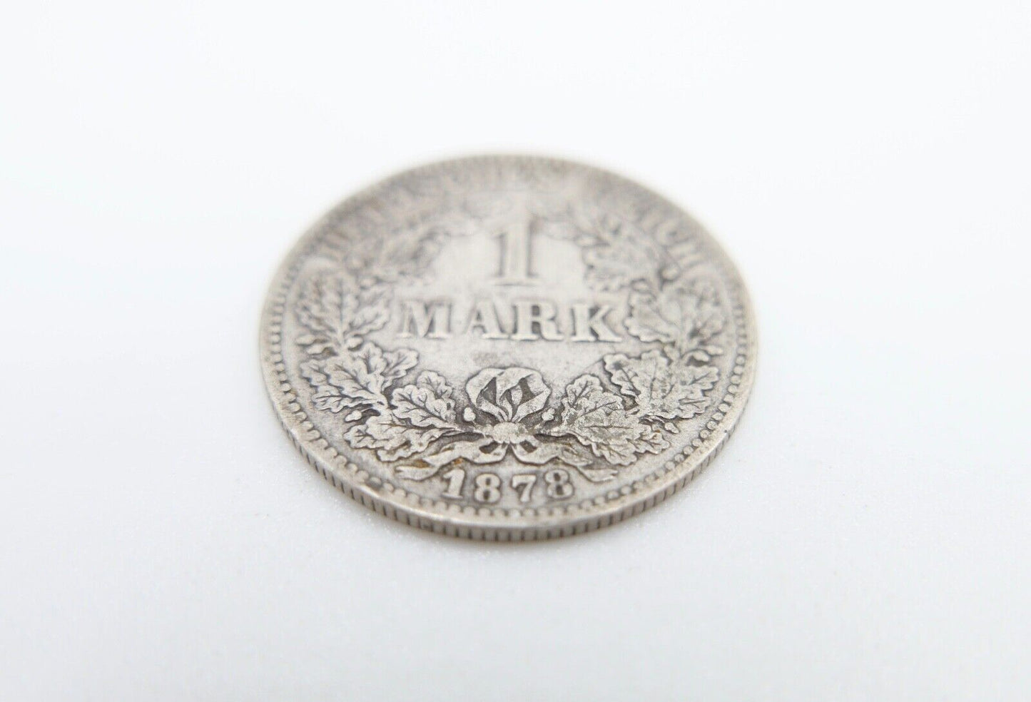 1 Mark Deutsches Reich 1878 F Jäger J.9 ss-vz sehr schön - vorzüglich Silber - Antikhandel-Stuttgart