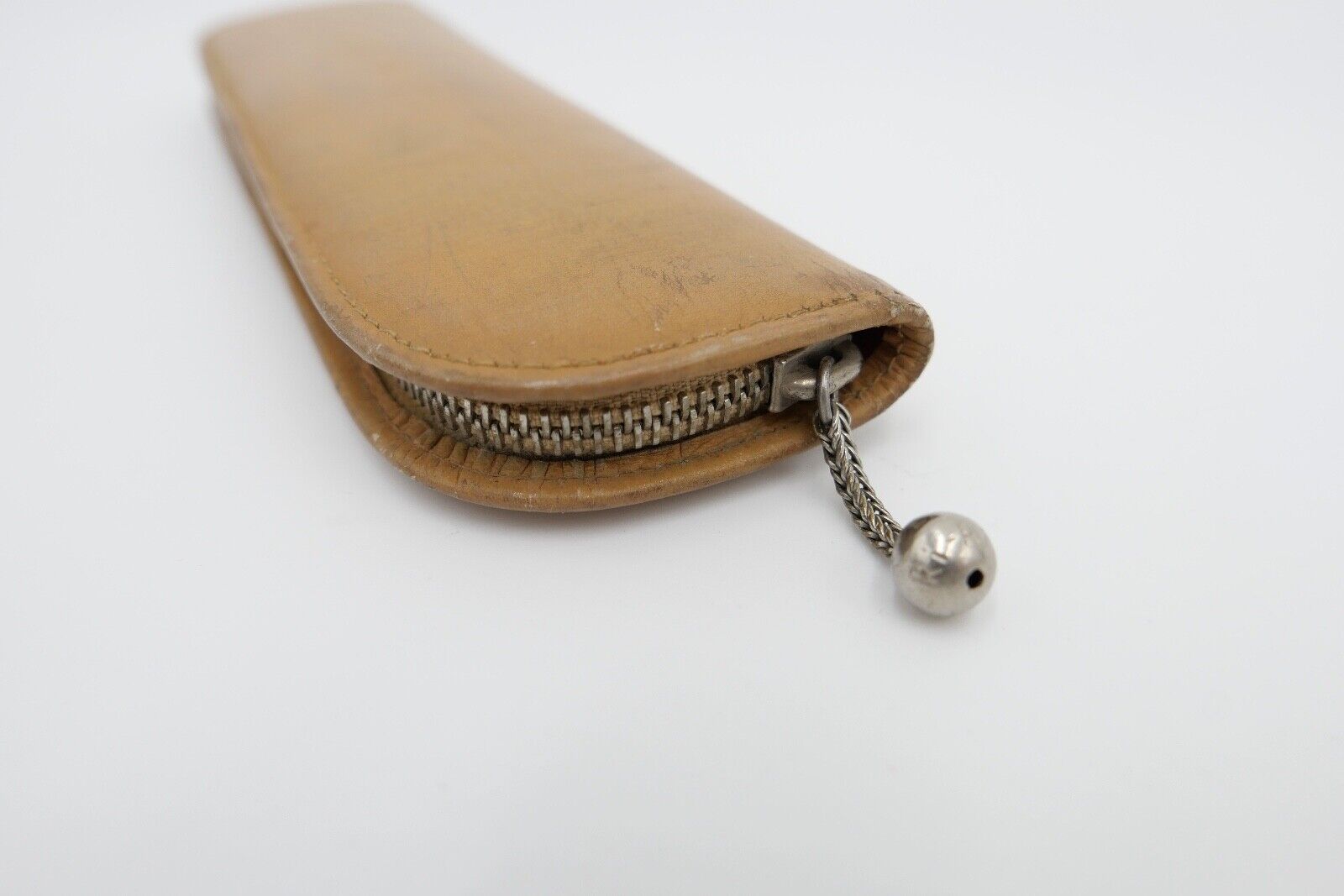 vintage MONTBLANC Leder Etui innen rot für 2 Kugelschreiber / Stifte - Antikhandel-Stuttgart