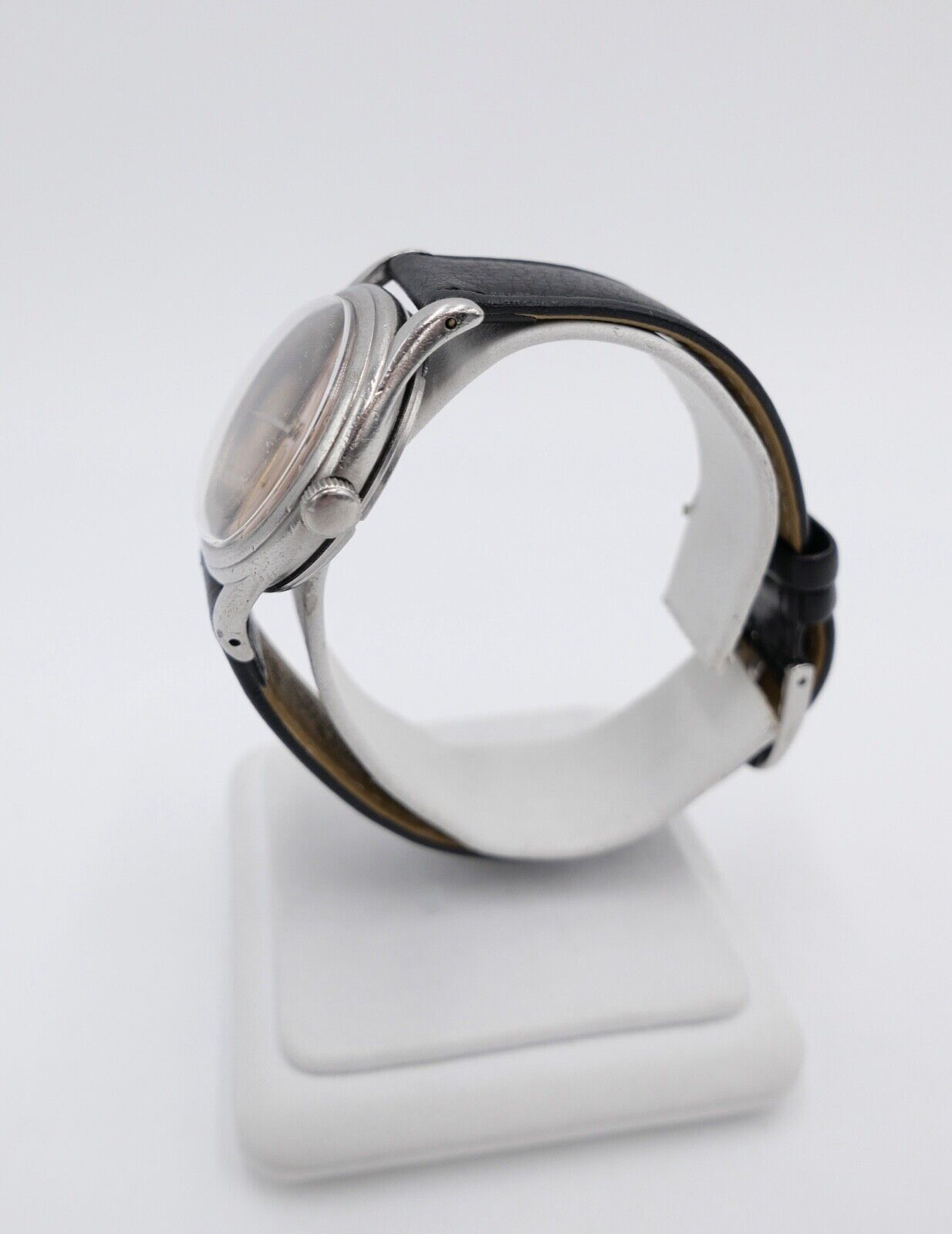 Alte LONGINES aus 1946 Herrenuhr Ø 33 mm Edelstahl - Antikhandel-Stuttgart