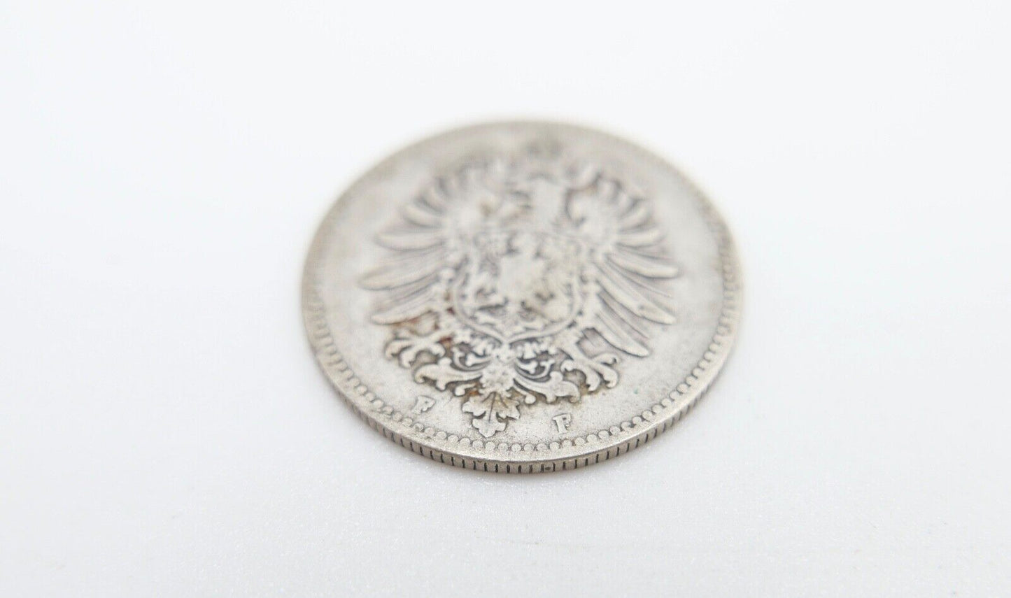 1 Mark Deutsches Reich 1878 F Jäger J.9 ss-vz sehr schön - vorzüglich Silber - Antikhandel-Stuttgart