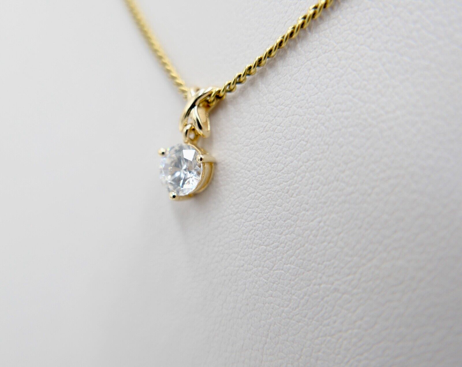 DQCZ Anhänger mit Zirkonia 585 / 14K Gold Gelbgold - Antikhandel-Stuttgart