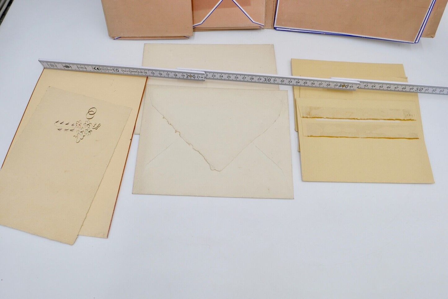 um 1900 Original Wien Wilhelm Büttel Frankfurt am Main Briefpapier Mappe - Antikhandel-Stuttgart