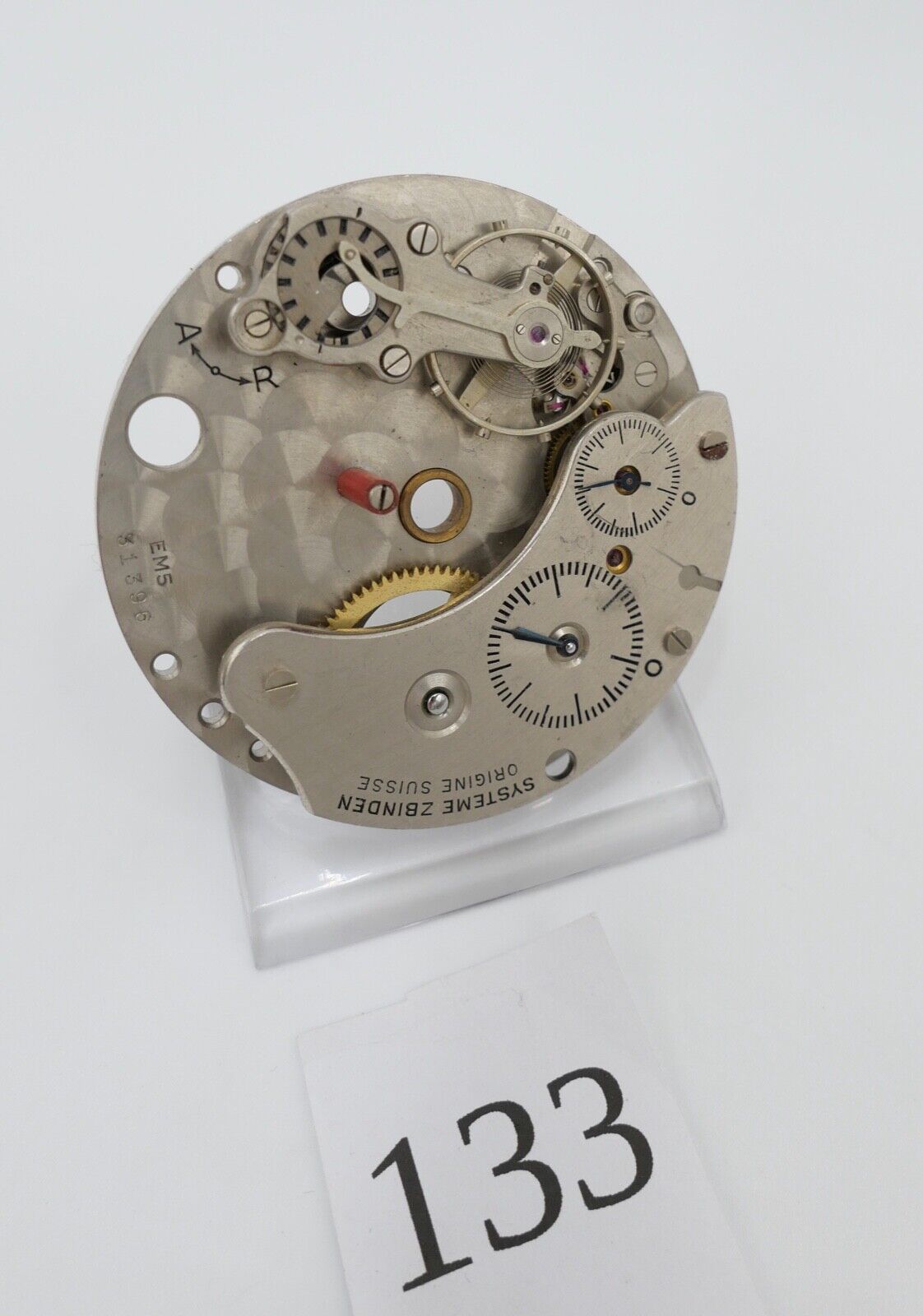 Uhrwerk Mechanismus aus Uhrmacherauflösung SYSTEME ZBINDEN - Antikhandel-Stuttgart