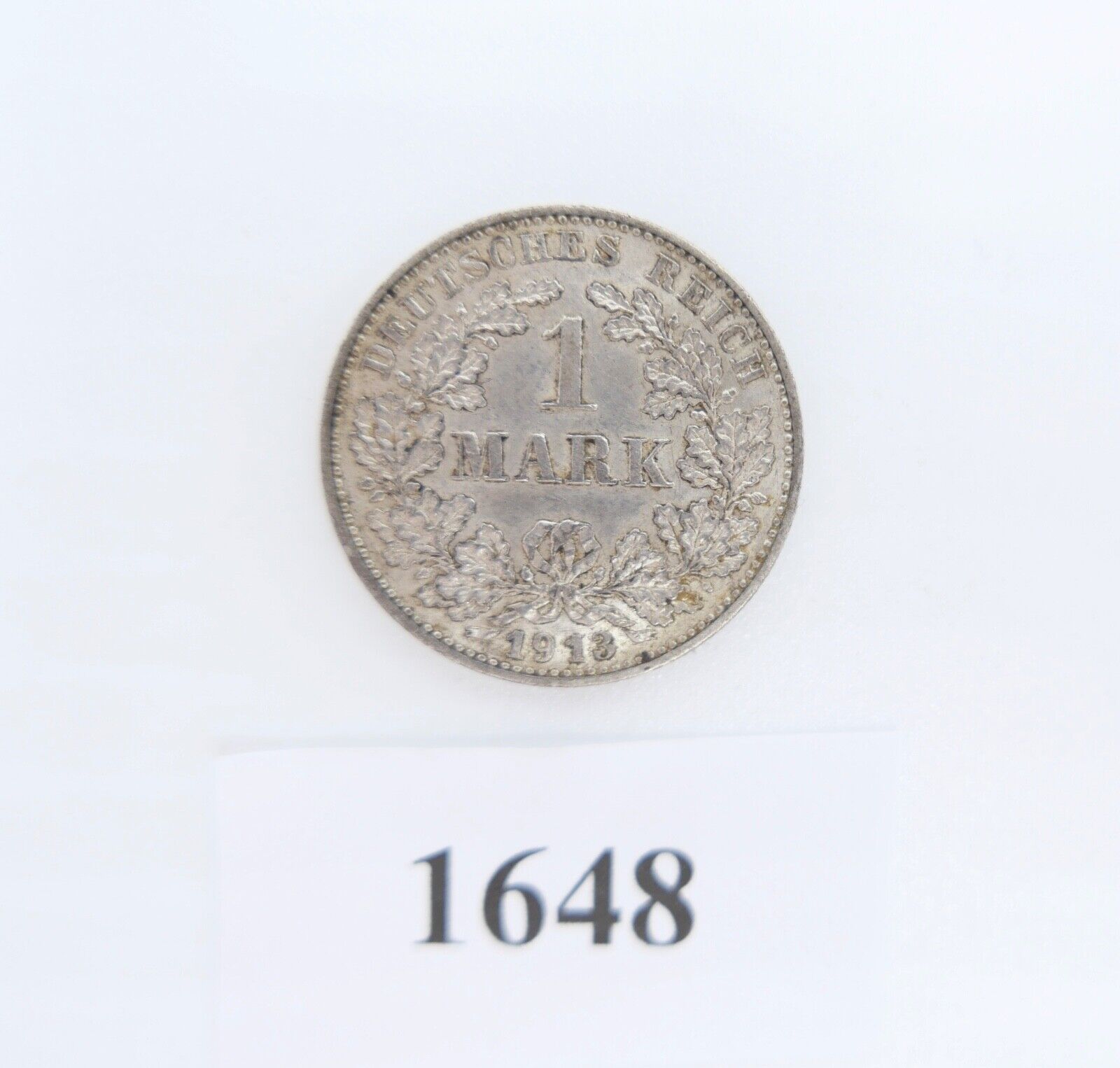 1 Mark Kaiserreich 1913 G Jäger J.17 sehr schön bis vorzüglich - Antikhandel-Stuttgart