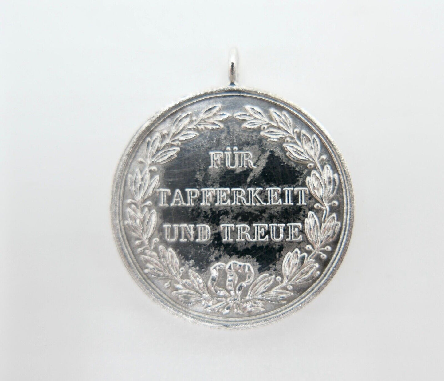 Medaille " Für Tapferkeit und Treue " Württemberg Wilhelm Silber - Antikhandel-Stuttgart