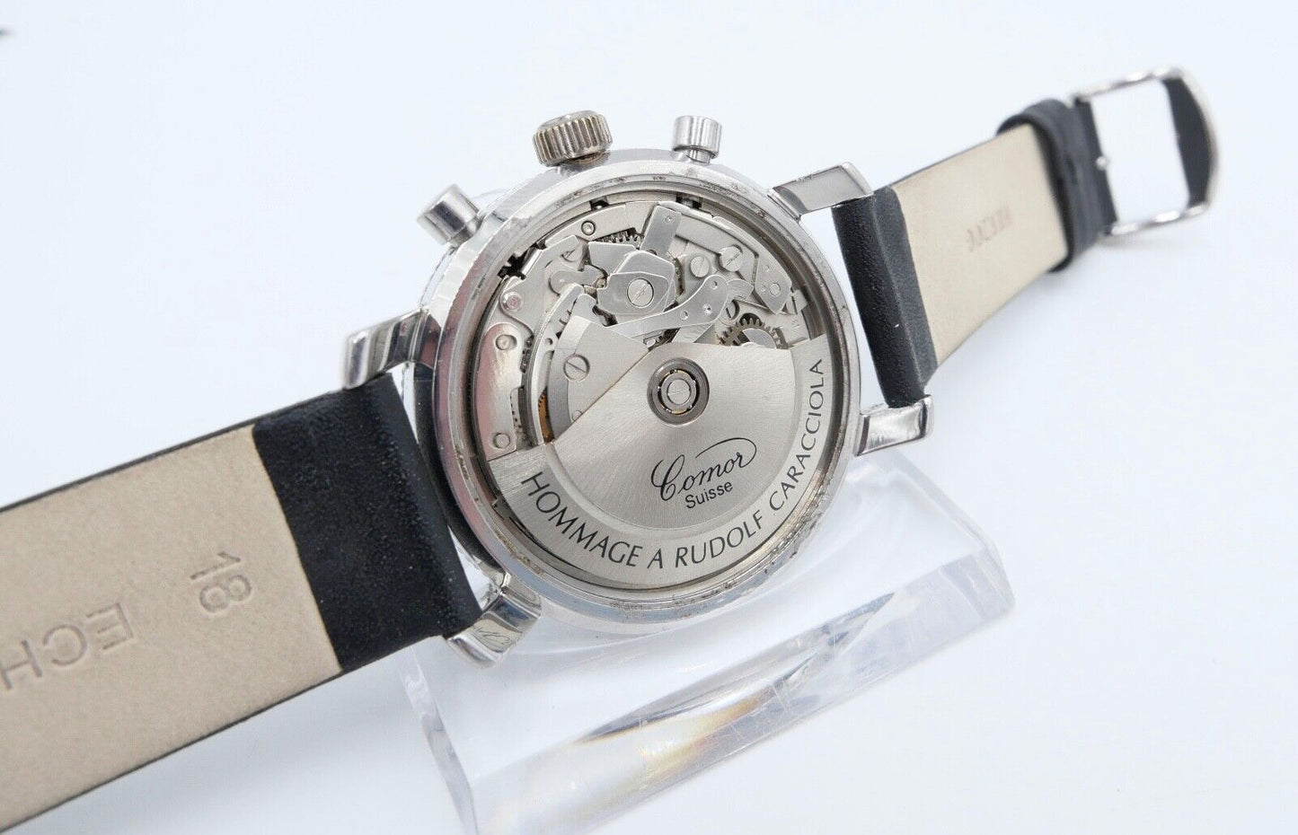 1990er Jahre COMOR limitierte Auflage Chronograph Rudolf Caracciola Cal. 7750 - Antikhandel-Stuttgart