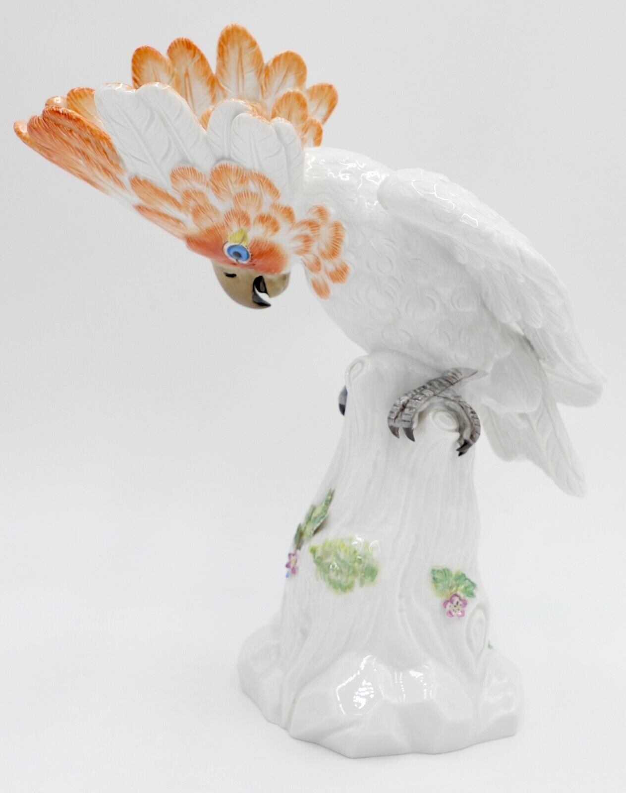 Meissen Porzellanfigur KAKADU Nr. 77034 handbemalt staffiert - Antikhandel-Stuttgart