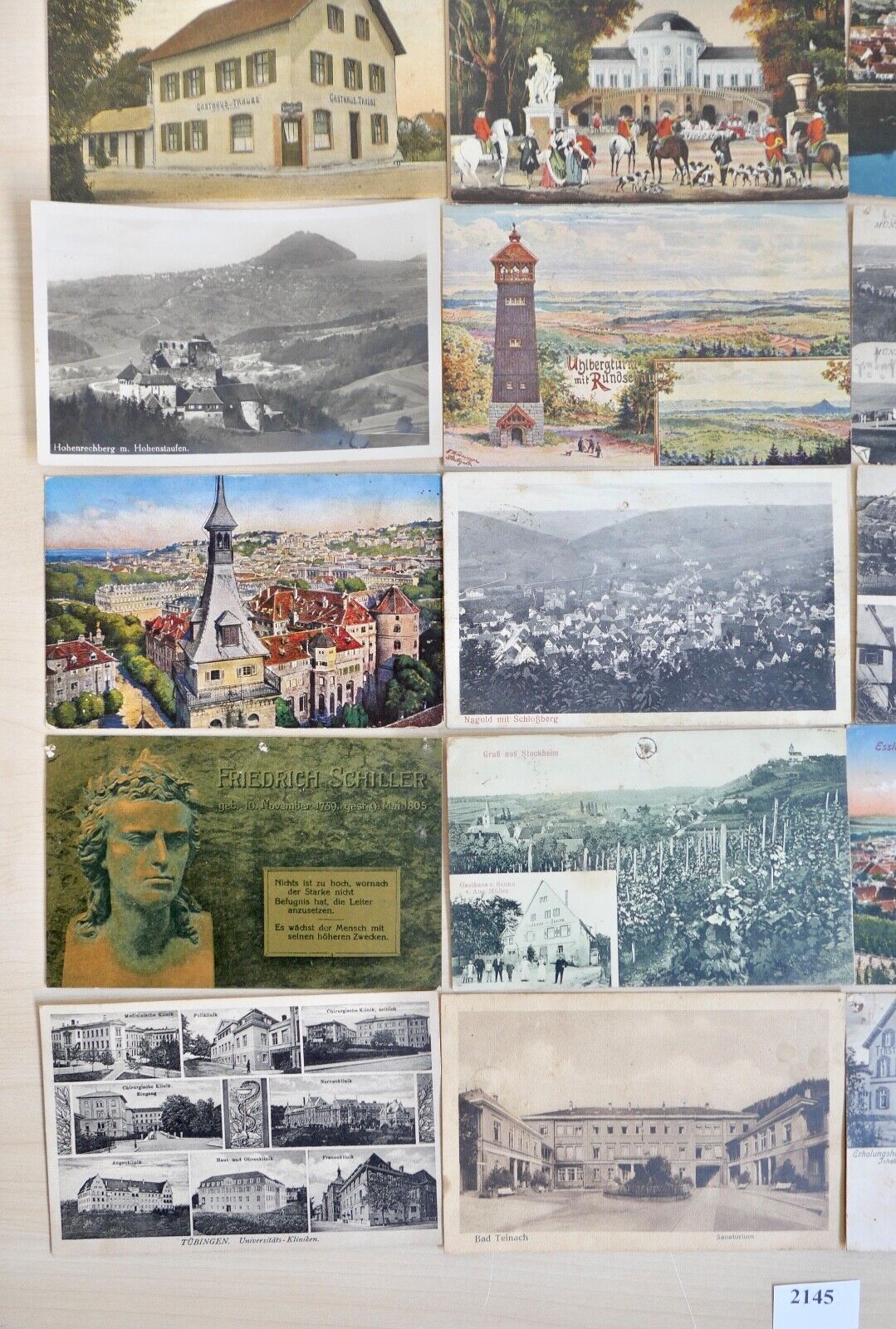 antike Ansichtskarten Postkarten Briefmarken STÄDTE LANDSCHAFTEN deutsches Reich - Antikhandel-Stuttgart